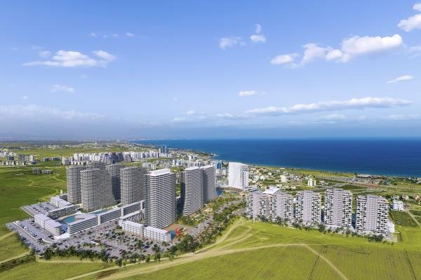 İSKELE LONG BEACH BÖLGESİNDE KONSEPT PROJEDEN SATILIK LÜKS MODERN DAİRE