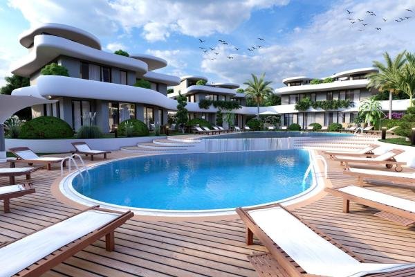 GİRNE LAPTADA ÖZEL HAVUZLU  SATILIK 4+1 VİLLA