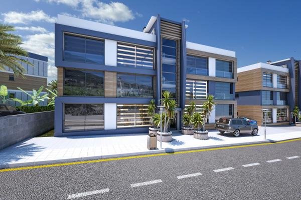 GİRNE LAPTA'DA PROJE AŞAMASINDAN SATILIK DAİRELER