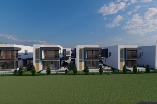 LEFKOŞA GÖNYELİDE PROJE AŞAMASINDAN SATILIK 3+1 FIRSAT VİLLALAR