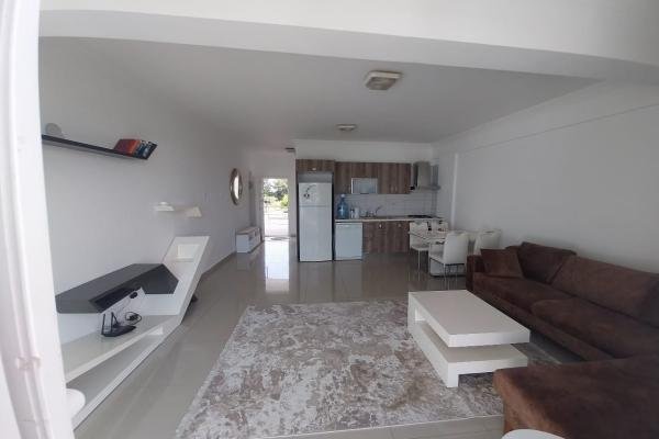GİRNE KARAOĞLANOĞLU BÖLGESİNDE HAZIR KİRACILI DENİZ MANZARALI FIRSAT DAİRE