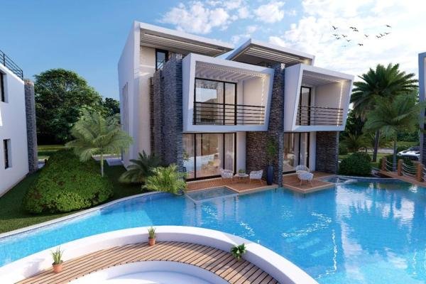 GİRNE LAPTA'DA DENİZE 400 METRE PROJEDEN SATILIK VİLLALAR