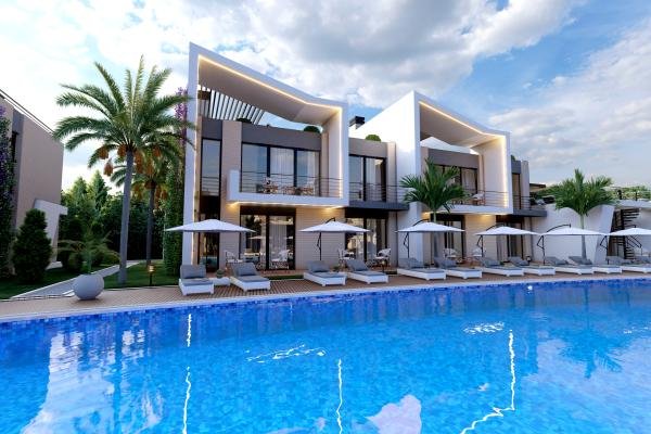 GİRNE LAPTA'DA PROJEDEN SATILIK LÜX DAİRELER