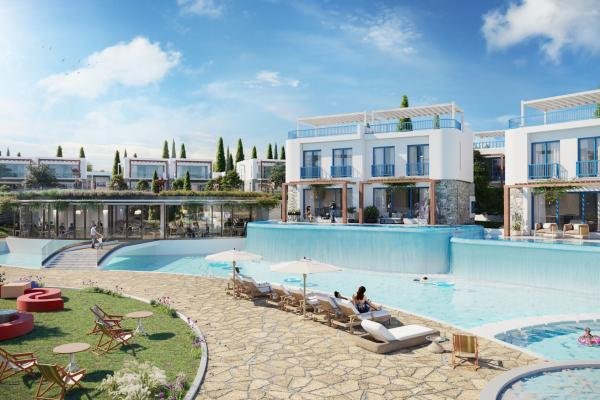 GİRNE LAPTA'DA PROJEDEN SATILIK ÖZEL HAVUZLU LÜX VİLLA VE DAİRELER