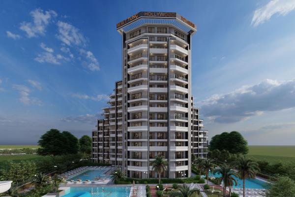 LEFKE GAZİVEREN BÖLGESİNDE KONSEPT PROJEDEN SATILIK MODERN TASARIMLI DAİRELER