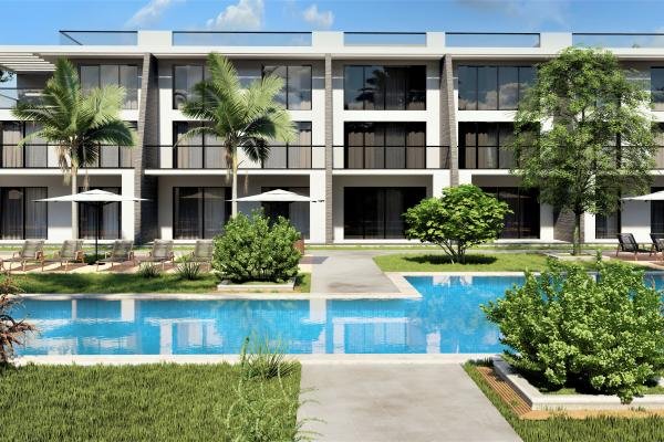 İSKELE BOĞAZİÇİ BÖLGESİNDE SATILIK 1+1 DUPLEX PROJE AŞAMASINDA  DAİRELER