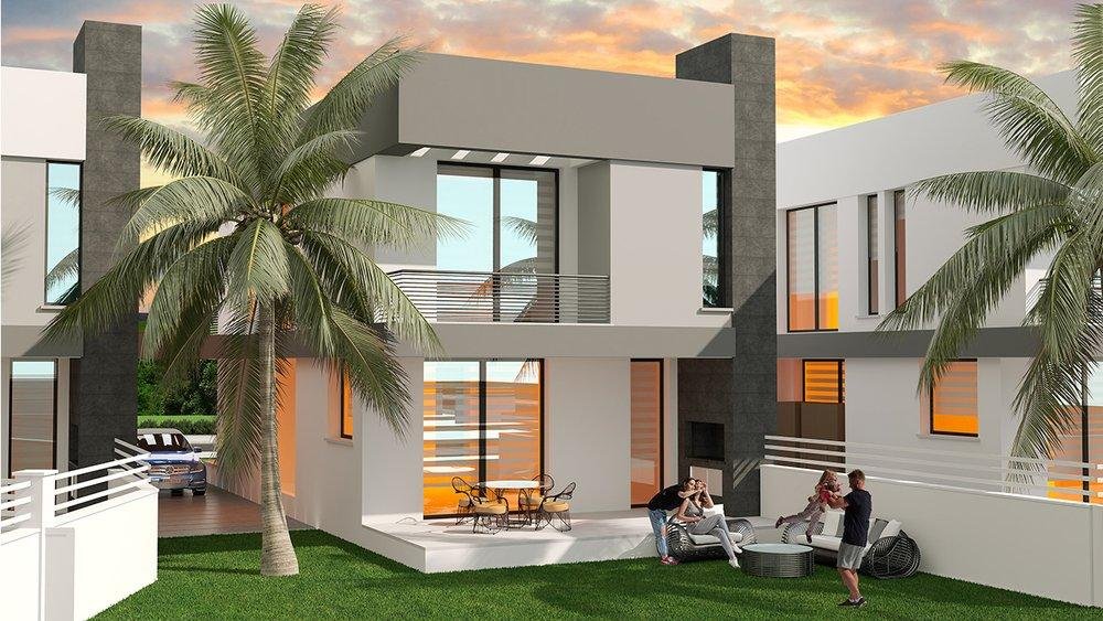 LEFKOŞA YENİKENT'TE SATILIK HAZIR 3+1 LÜKS VİLLA