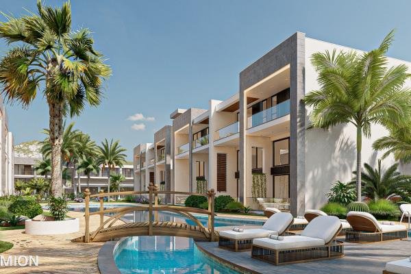 GİRNE KARŞIYAKA BÖLGESİNDE MODERN PROJEDEN SATILIK KONUT SEÇENEKLERİ