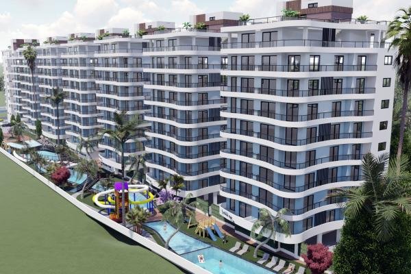 İSKELE LONG BEACH'TE LÜKS YAŞAM 2 ve 3 YATAK ODALI SATILIK DAİRELER