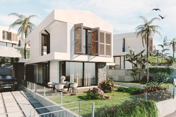 GİRNE YEŞİLTEPE BÖLGESİNDE %35 PEŞİNAT İLE SATILIK 2+1 TOWN HOUSE VE 3+1 VİLLALAR