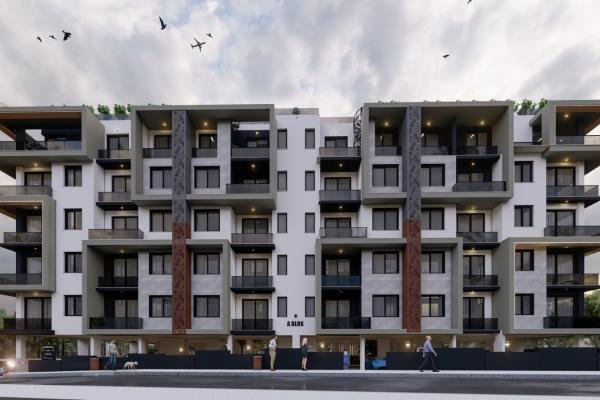 GİRNE MERKEZ'DE PROJE AŞAMASINDAN ÖDEME PLANI İLE SATILIK DAİRELER