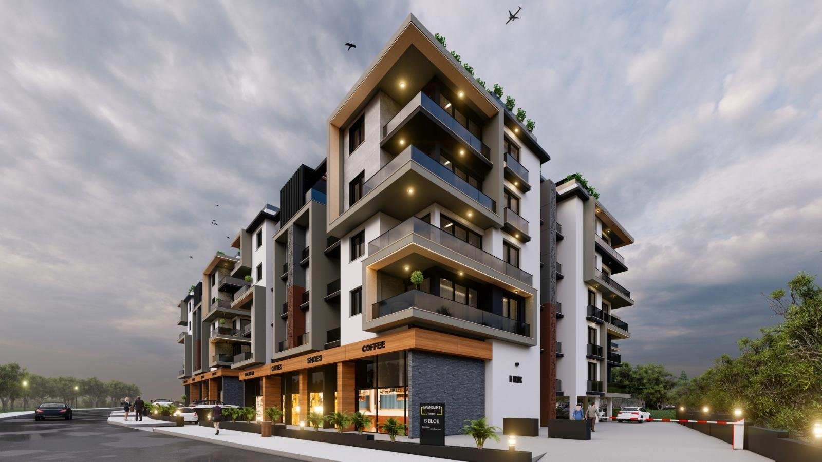 GİRNE MERKEZ'DE PROJE AŞAMASINDAN ÖDEME PLANI İLE SATILIK DAİRELER