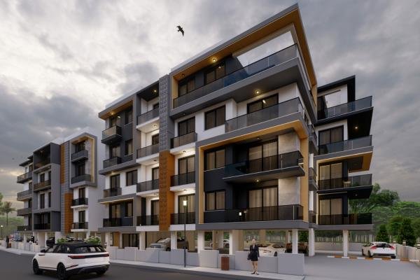 GİRNE MERKEZ'DE ÖDEME PLANI İLE PROJEDEN SATILIK 2+1-3+1 DAİRELER