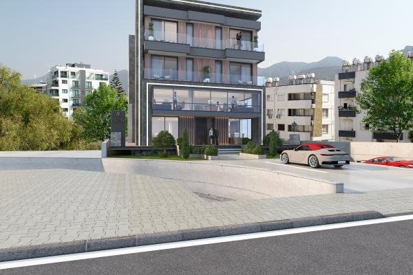 GİRNE ALSANACAK BÖLGESİNDE PROJE AŞAMASINDAN SATILIK LÜKS 2+1 DAİRELER